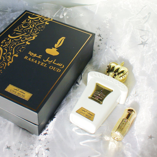 Rasayel Oud Love Musk Perfume + Oil Set, Unisex