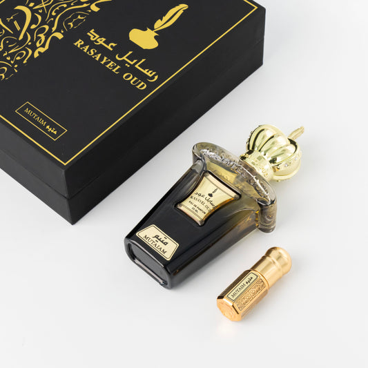 Rasayel Oud MUTAIM Perfume + Oil Set, Unisex